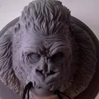 Nástěnná lampa 3 Lights v provedení Gorilla Ceramic Grey nebo White - Rillago Viadurini