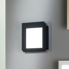 Kovové LED nástěnné svítidlo s akrylovým difuzorem - Giovanni Viadurini