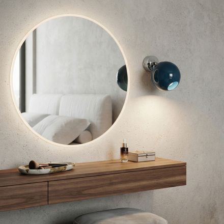 Lumira - Malá benátská skleněná nástěnná lampa vyrobená v Itálii Viadurini