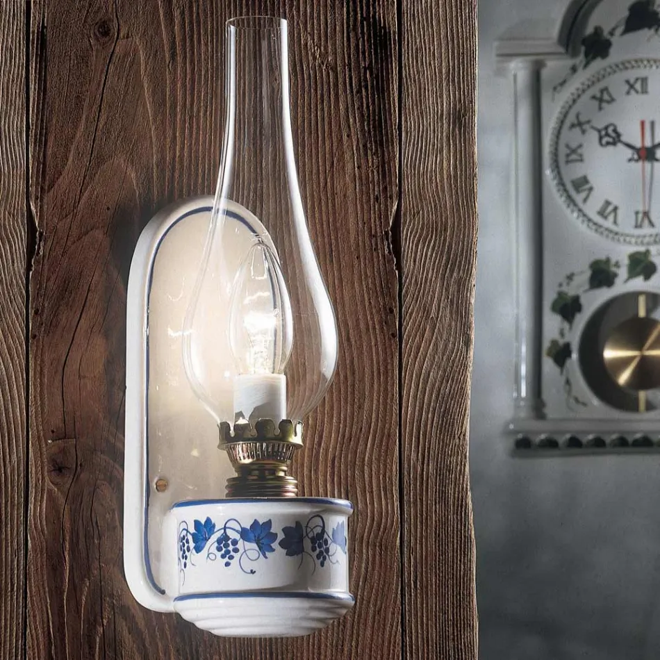 Wall keramická stěna zdobí ručně Ferroluce Viadurini