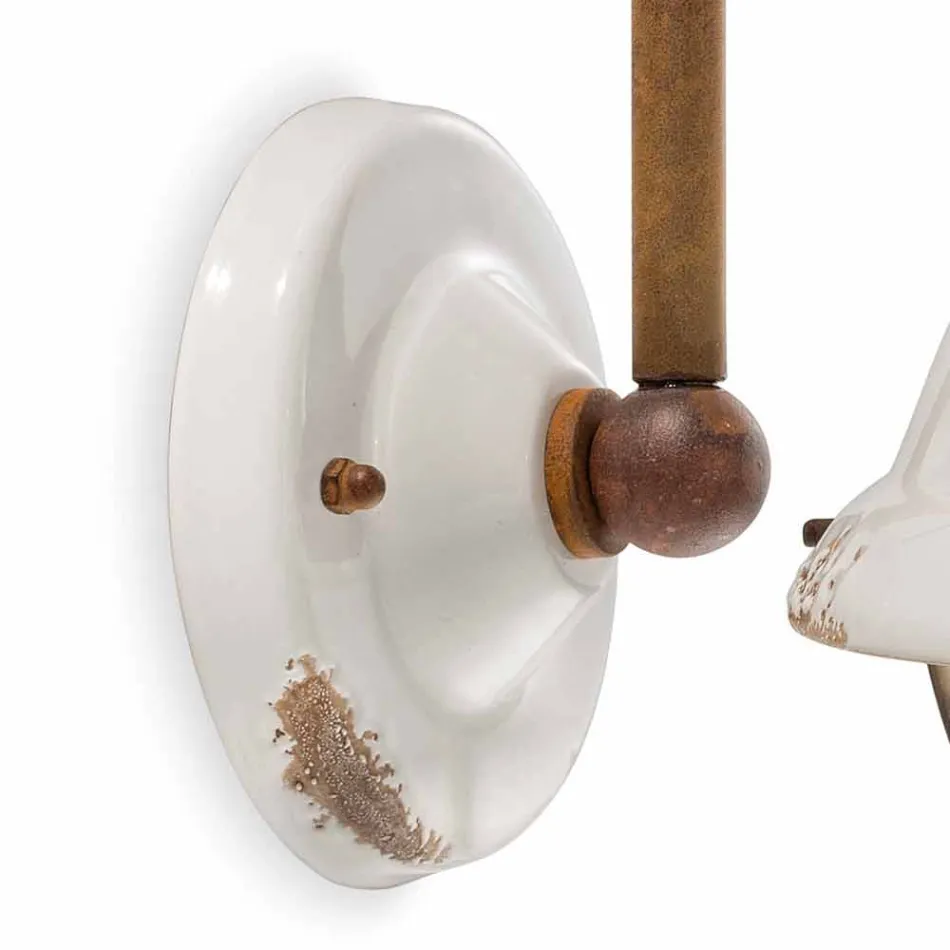 Wall Keramické stěny a metalo Skyler průmyslové styl Viadurini