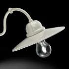 Světla v lesklé keramické stěny Ferroluce Retro Viadurini