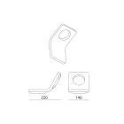 Nástěnná lampa z glazované toskánské majoliky vyrobené v Itálii - Toscot Vivaldi Viadurini