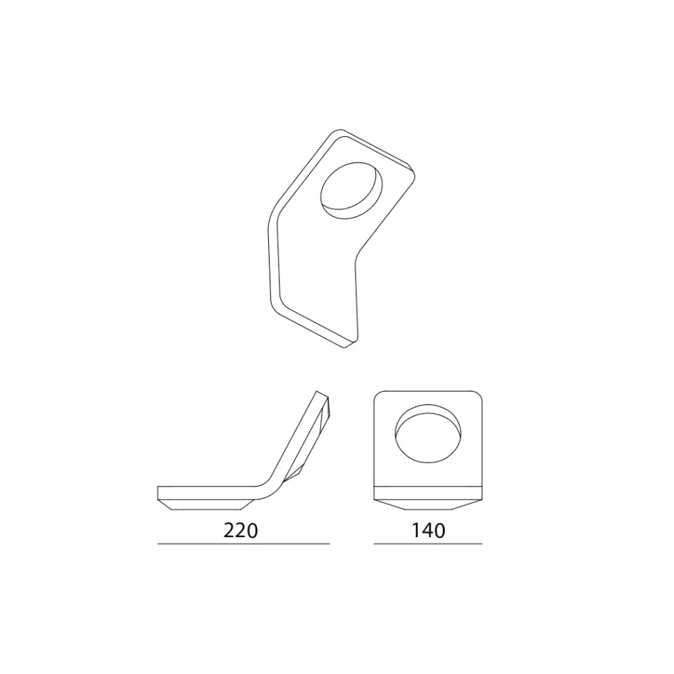Nástěnná lampa z glazované toskánské majoliky vyrobené v Itálii - Toscot Vivaldi Viadurini