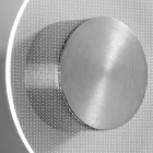 Nora - Kovové nástěnné svítidlo s difuzorem z plexiskla s mikrotečkami Viadurini