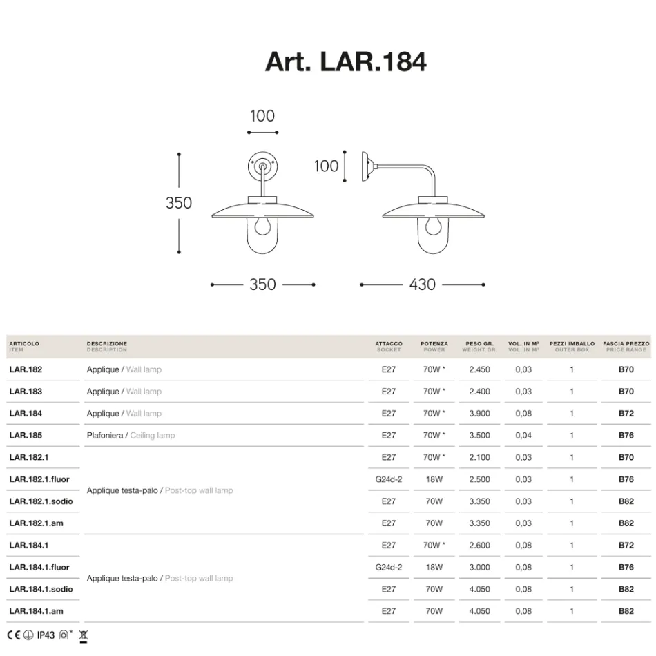 Nástěnné svítidlo Nabucco od Alda Bernardiho, mosazné linkové osvětlení Viadurini
