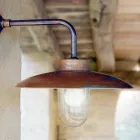 Nástěnné svítidlo Nabucco od Alda Bernardiho, mosazné linkové osvětlení Viadurini