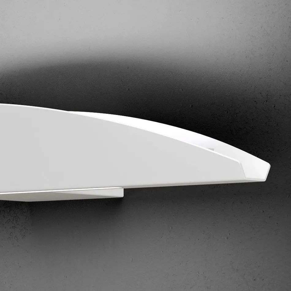 Nástěnné svítidlo z recyklovatelného hliníku v různých barvách - Mila Viadurini