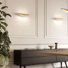 Nástěnné svítidlo z recyklovatelného hliníku v různých barvách - Mila Viadurini