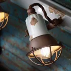 Nášivka design a tři reflektory keramiky a metalo Lacey Viadurini