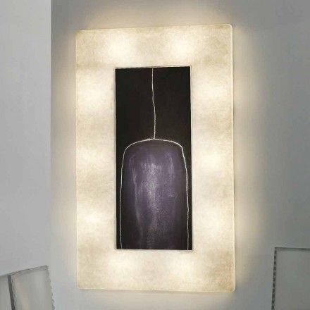 Moderní design wall light In-es.artdesign Lunární láhev 2 v nebulitu Viadurini