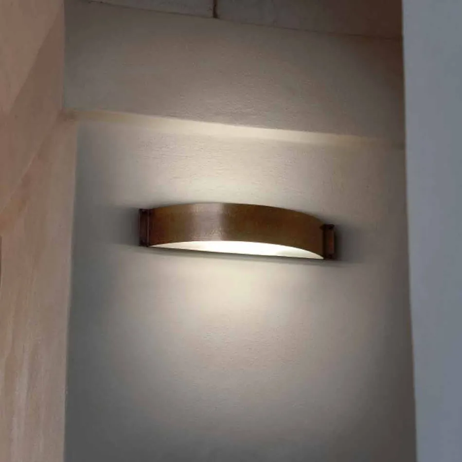 Nášivka módní znamená starožitný mědi a methakrylát Viadurini