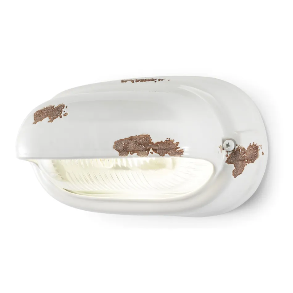 Ručně vyráběná keramika a průmyslová horizontální žehlička - Vintage Viadurini