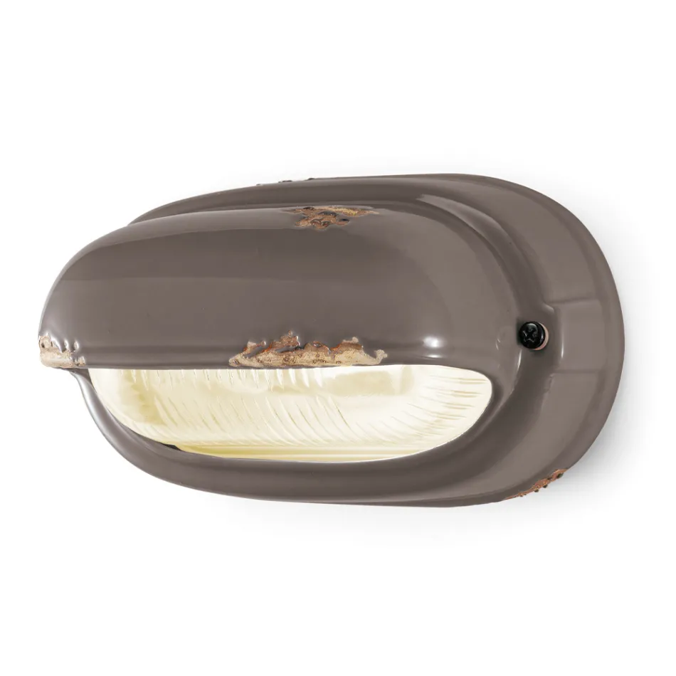 Ručně vyráběná keramika a průmyslová horizontální žehlička - Vintage Viadurini