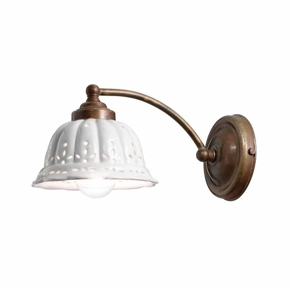 Wall art nouveau designu keramiky Anita Il Fanale Viadurini