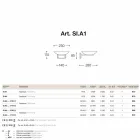 Nášivka na fúzi antické mosazi a skla Allegro Viadurini