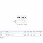 Wall keramické bílé dlaždice Glamour Aldo Bernardi Viadurini