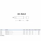 Wall keramické bílé dlaždice Glamour Aldo Bernardi Viadurini