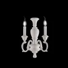 Dřevěná nástěnná svítidla vyrobená v Itálii pro interiérové dekorace - Florencie Viadurini