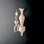 Dřevěná nástěnná svítidla vyrobená v Itálii pro interiérové dekorace - Florencie Viadurini