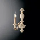 Dřevěná nástěnná svítidla vyrobená v Itálii pro interiérové dekorace - Milán Viadurini