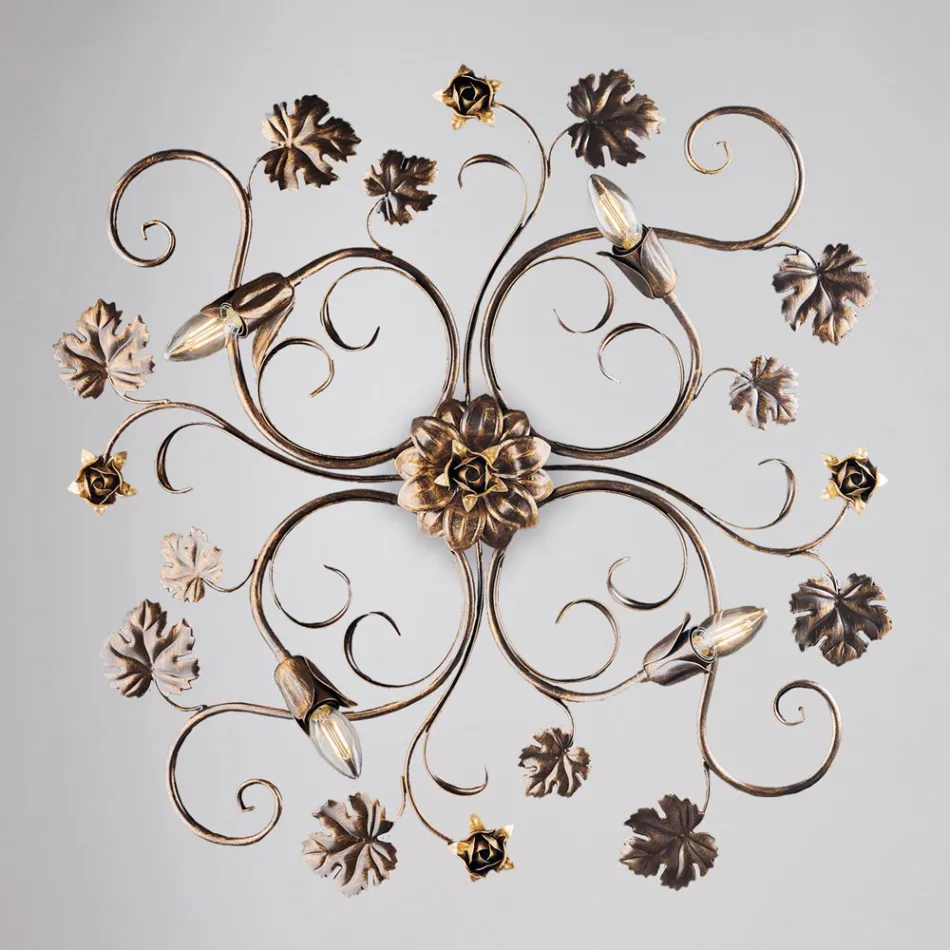 Chromované kovové LED nástěnné svítidlo pro elegantní a funkční osvětlení – Fiore Viadurini