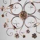 Chromované kovové LED nástěnné svítidlo pro elegantní a funkční osvětlení – Fiore Viadurini