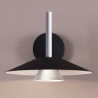 Kovová nástěnná svítidla v různých povrchových úpravách vyrobená v Itálii - Mira Viadurini