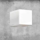 Nástěnná lampa z mosazi a sádry Vyrobeno v Itálii - Cubetto Aldo Bernardi Viadurini