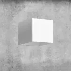 Nástěnná lampa z mosazi a sádry Vyrobeno v Itálii - Cubetto Aldo Bernardi Viadurini