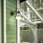 Wall mosaz a bílá Lodžie foukané sklo Viadurini