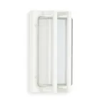 Nástěnná lampa z vintage mosazi, objímka E27 a atmosférické světlo vyrobené v Itálii - křišťál Viadurini