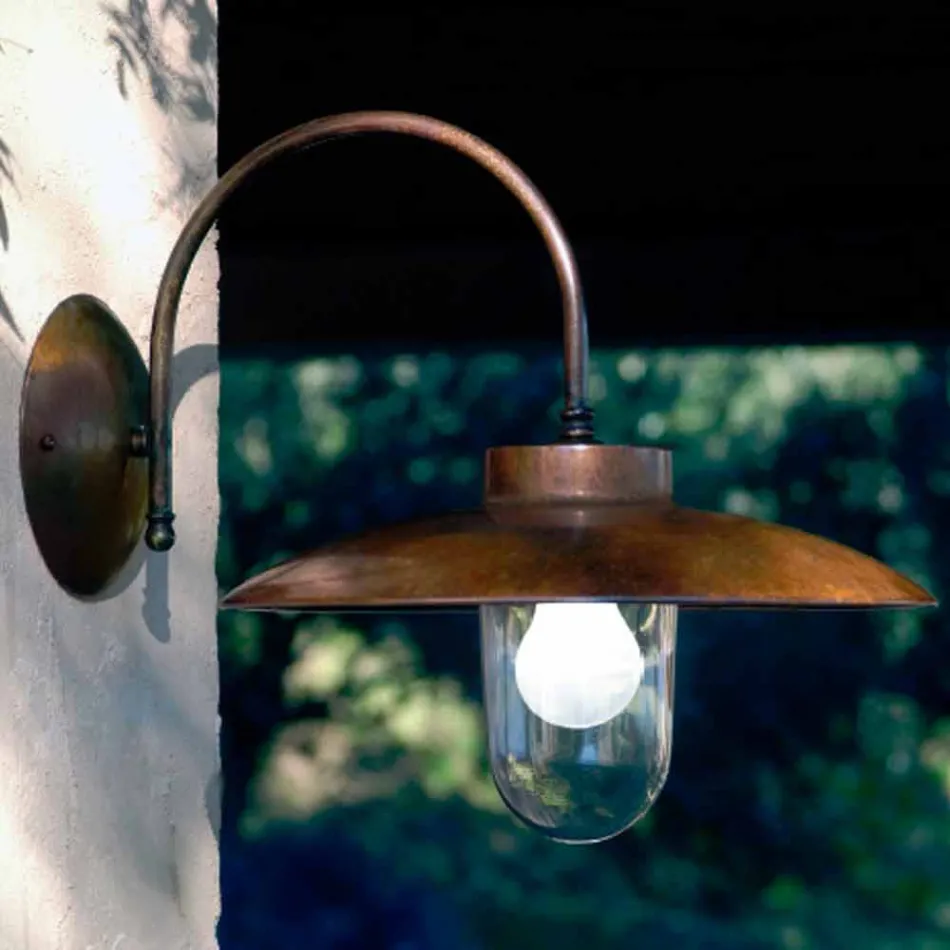 Nášivka La Traviata měď, sklo a staromosaz Viadurini