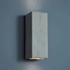 Smith - venkovní nástěnné svítidlo Toscot v hliněném provedení H 24 cm Viadurini