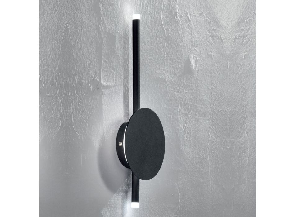 Moderní designové LED nástěnné svítidlo v bílé, černé nebo zlaté barvě - ruční Viadurini