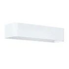 Pokojová nástěnná LED lampa v bílé, černé nebo Corten Aluminium - Renella Viadurini