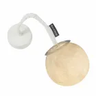 Současné nástěnné svítidlo In-es.artdesign Aplikace Micro Luna v nebulitu Viadurini