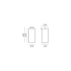 Venkovní nástěnné svítidlo z mosazi Made in Italy - Sunny Viadurini