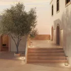 Venkovní nástěnné svítidlo z mosazi Made in Italy - Sunny Viadurini