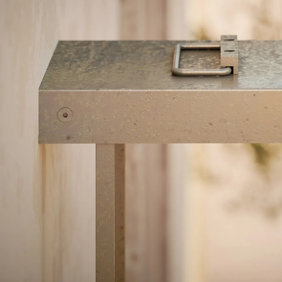 Venkovní nástěnné svítidlo z mosazi Made in Italy - Sunny Viadurini