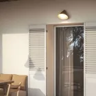 Venkovní nástěnné svítidlo ze skla a mosazi Made in Italy - Rain Viadurini