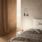 Nástěnné svítidlo Inteno v různých povrchových úpravách Made in Italy - Lady Viadurini