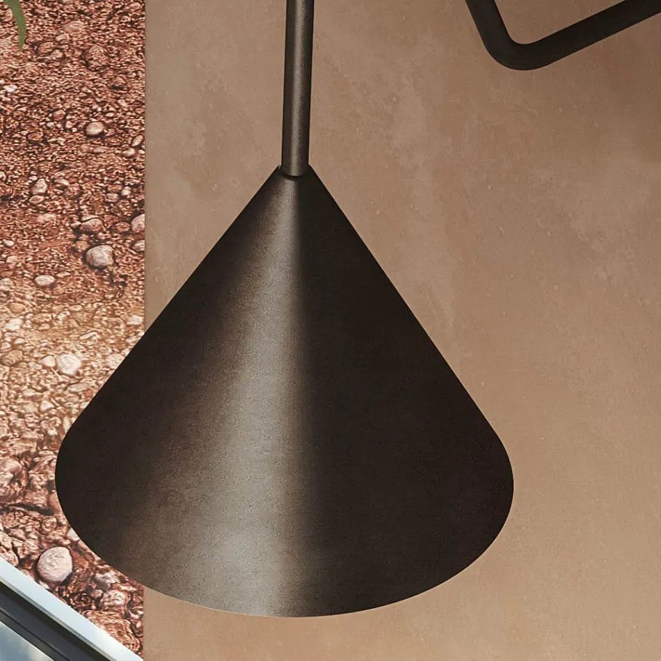 Vnitřní nástěnné svítidlo z grafenu Made in Italy - Rain Viadurini