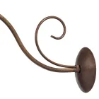 Nástěnná nášivka z mosazi, mědi a skla v Itálii - Chiocciola Viadurini