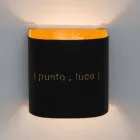 Moderní dvoutónová nebulitní nástěnná svítidla In-es.artdesign Punto Luce design Viadurini