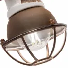 Nástěnný nastavitelný keramiky a kovu reflektor Kendra Ferroluce Viadurini