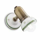 Wall nastavitelný keramický zdobené Ferroluce Savona Viadurini