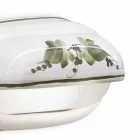 Horizontální venkovní nástěnná lampa z keramických ručně malovaných květin - Brindisi Viadurini