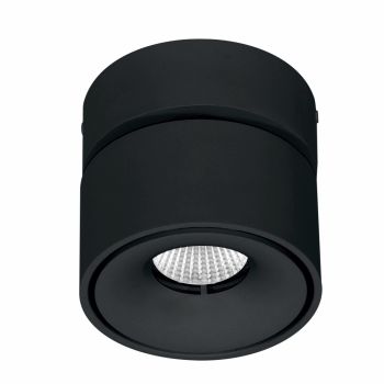 Kulaté dekorativní nástěnné svítidlo LED 7W v bílém nebo černém hliníku - Čína