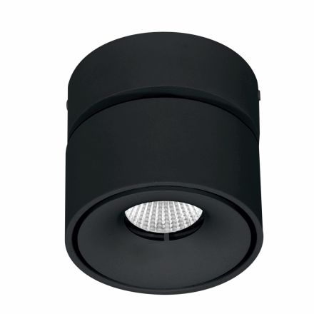 Kulaté dekorativní nástěnné svítidlo LED 7W v bílém nebo černém hliníku - Čína Viadurini